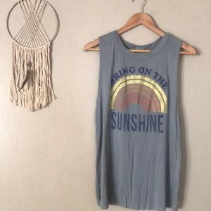 Bring on the Sunshine tank top
